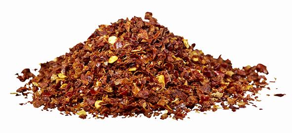 Chili chipotle flakes 15kg. sæk