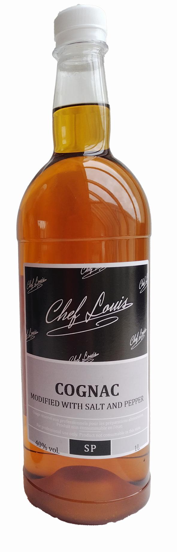 Cognac Chef Louis 40% 1 ltr. flaske