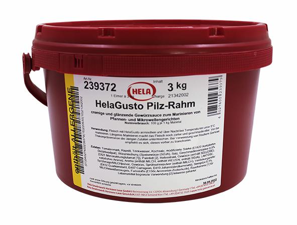 Hela Gusto champignon 3kg. spand