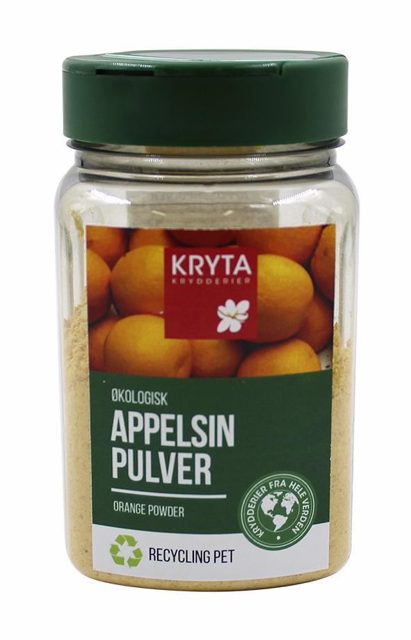 Øko Appelsin pulver dåse 130gr.