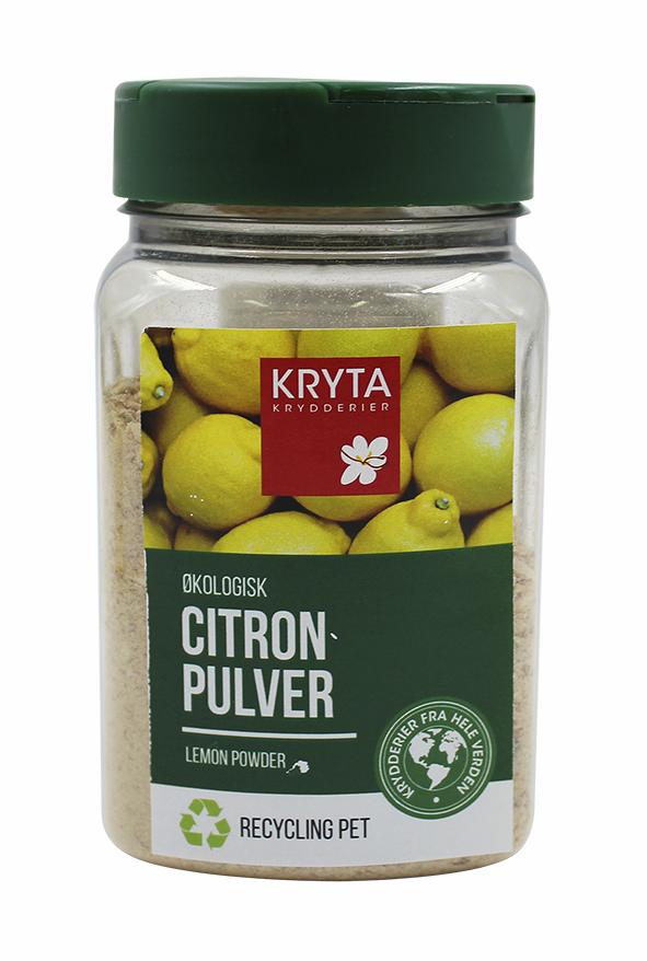 Øko Citron pulver dåse 130gr. dåse 