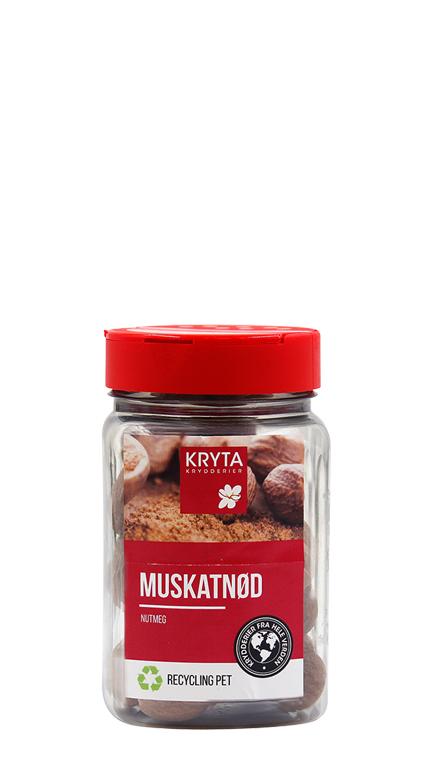 Muskatnød hel 200gr. dåse 