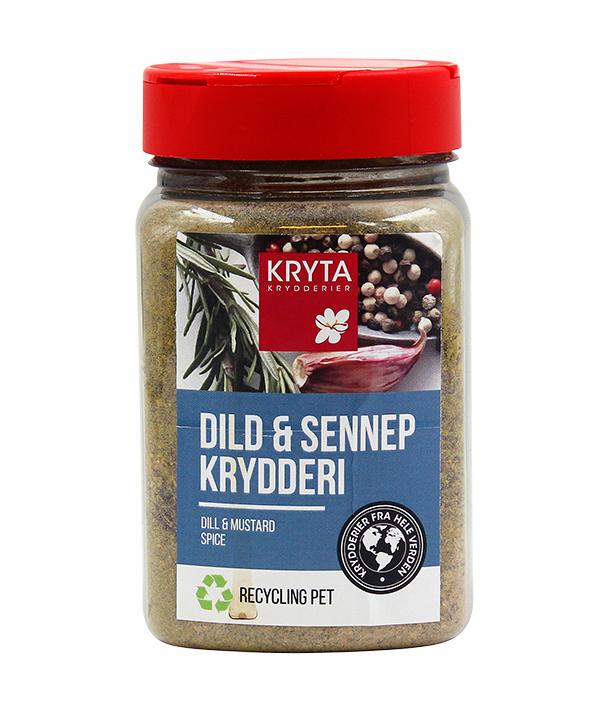 Dild & Sennep krydderi 220 gr. dåse 