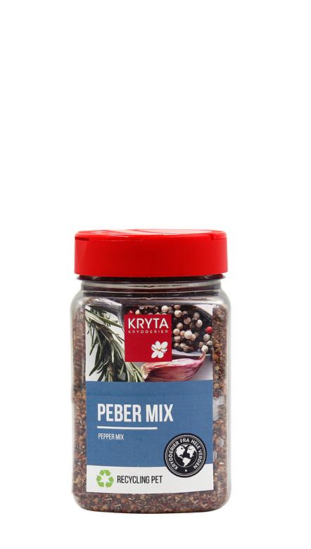 Peber mix 200gr. dåse 