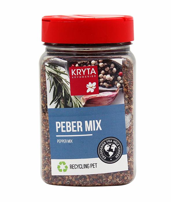 Peber mix 200gr. dåse 