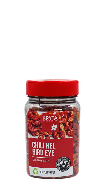 Chili Bird Eye hel 70gr. dåse 