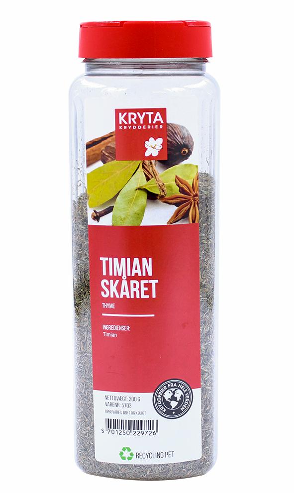 Timian skåret 200gr. dåse