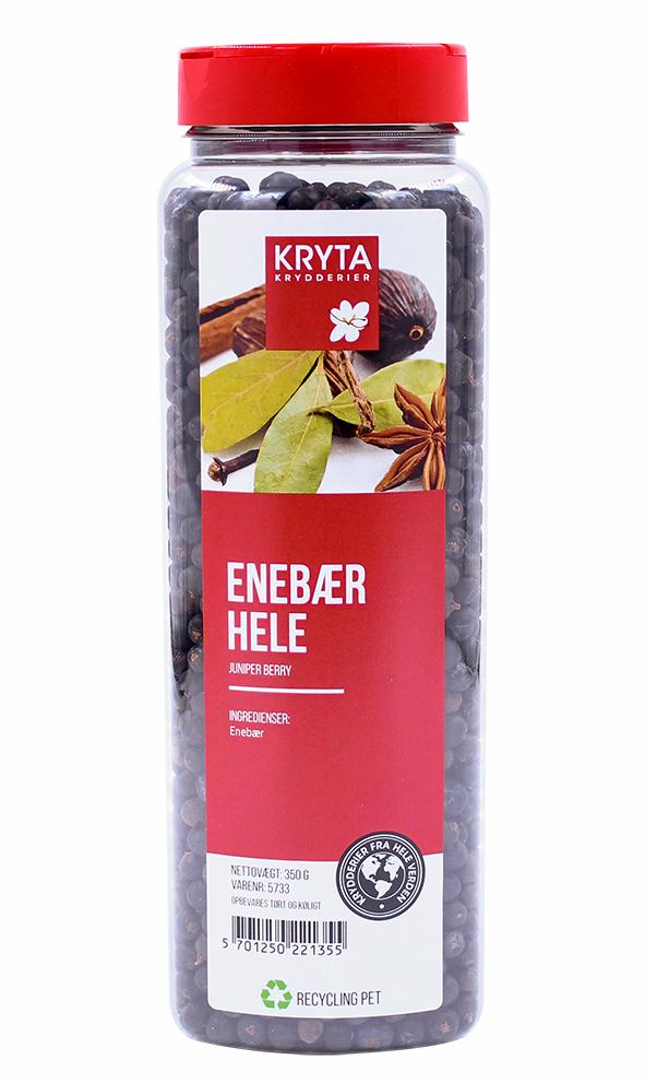 Enebær hel 350gr. dåse