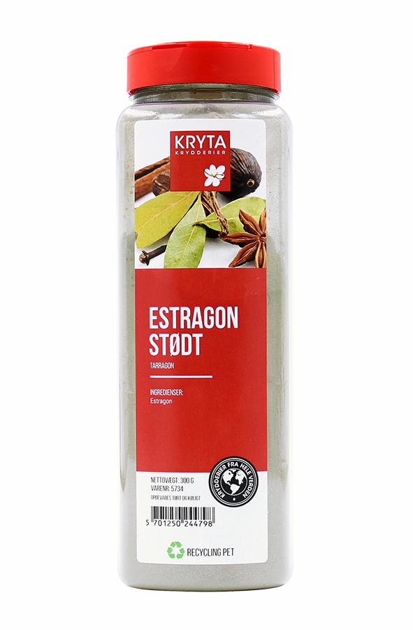 Estragon stødt 300g. dåse