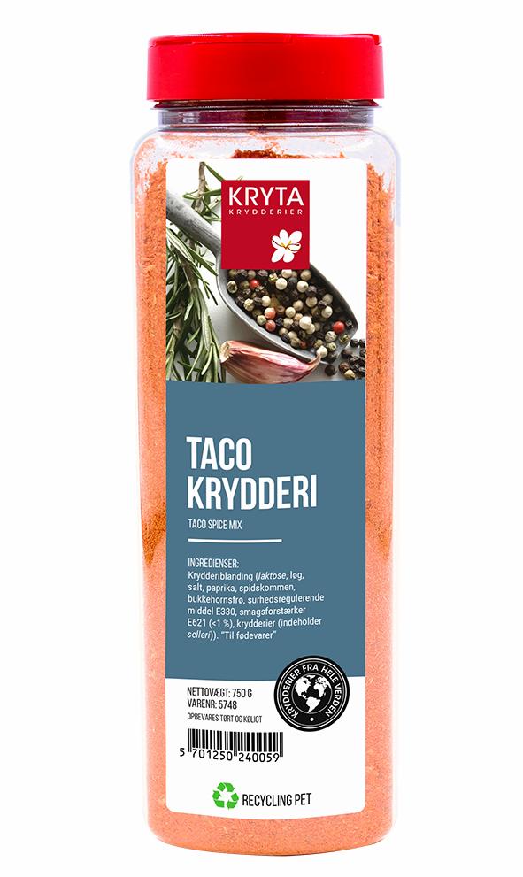 Taco krydderi 550gr. dåse