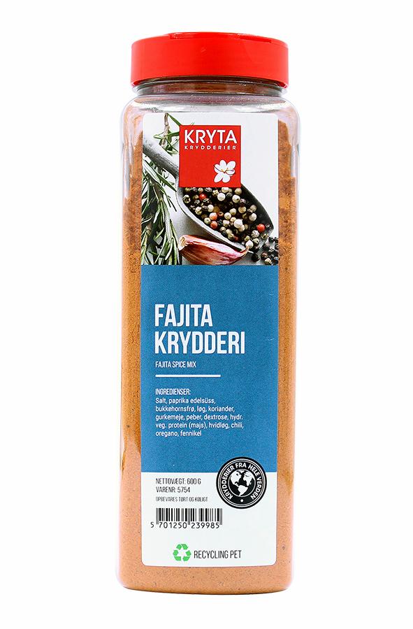 Fajita krydderi 600 gr. dåse 