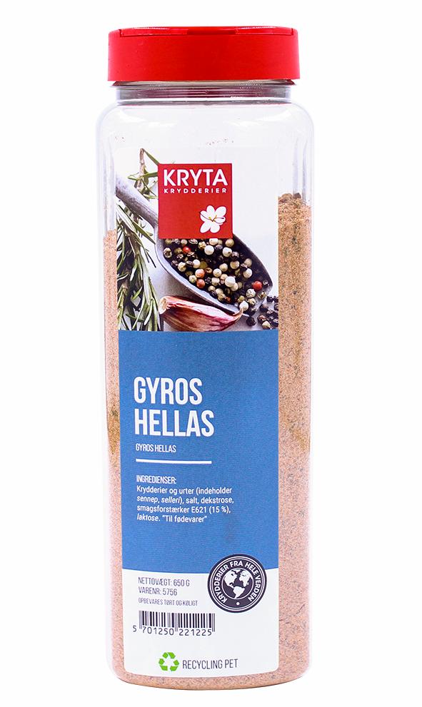 Gyros Hellas 650gr. dåse