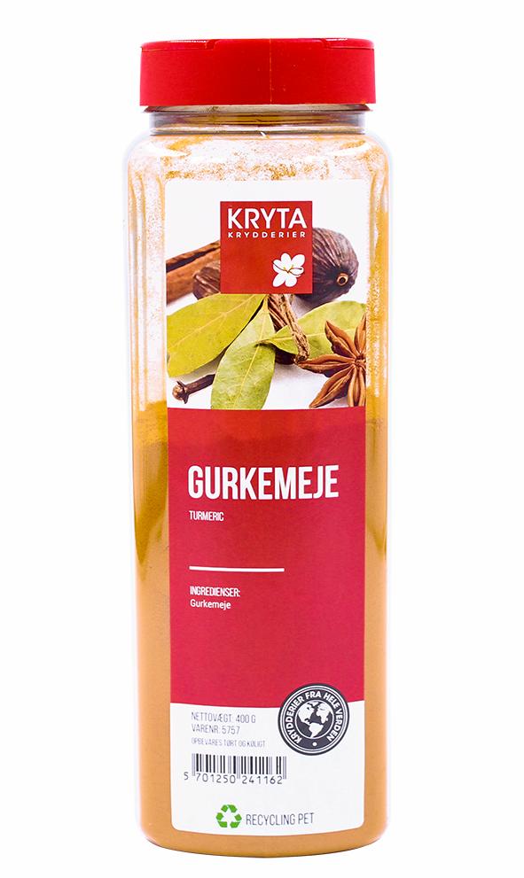 Gurkemeje stødt 400gr. dåse