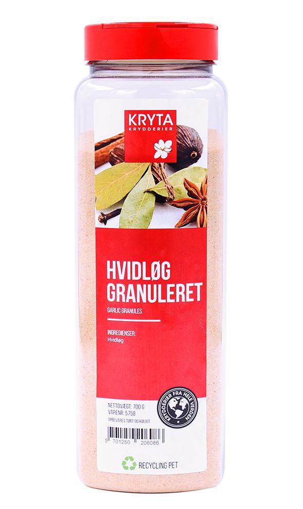 Hvidløg Granuleret 600 gr. dåse