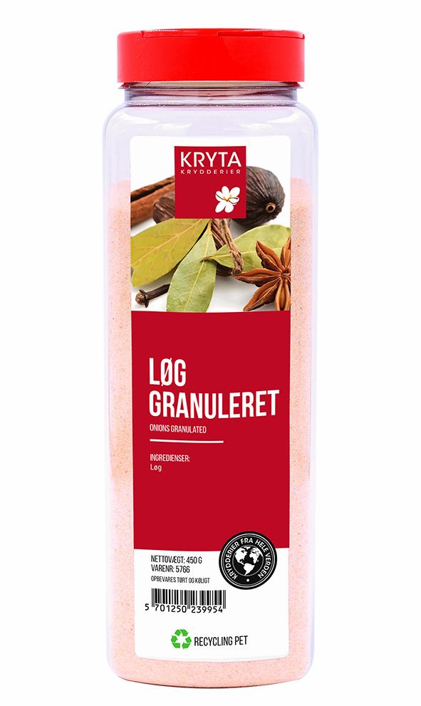 Løg Granuleret 0,6 mm 450 gr. dåse 