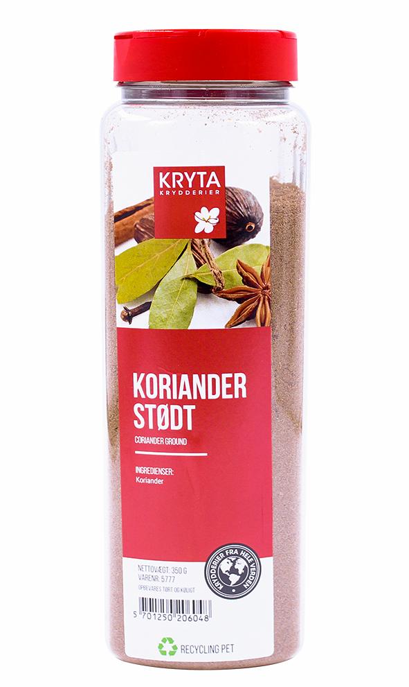 Koriander stødt 350g dåse