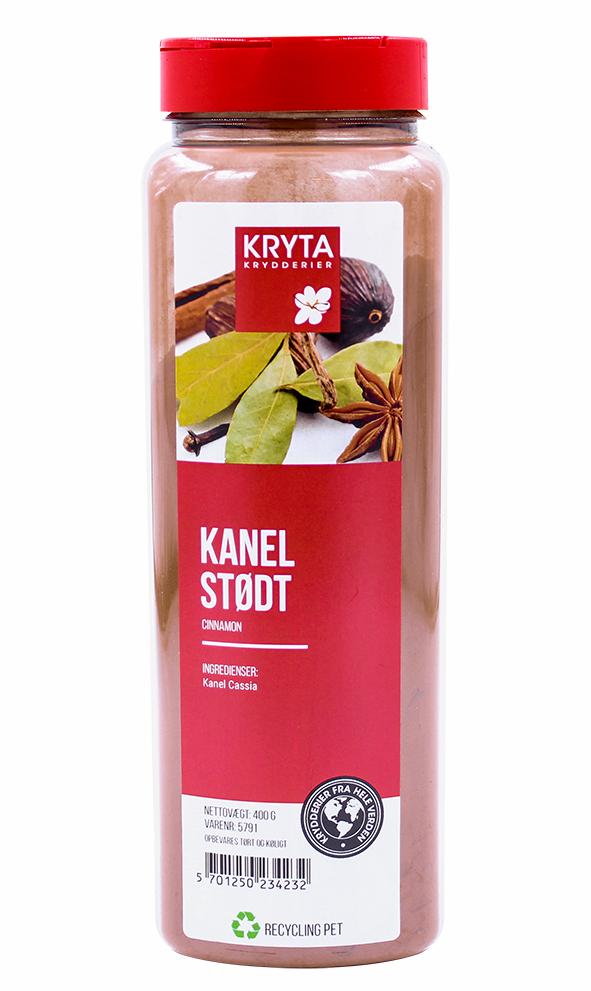 Kanel cassia stødt 400gr. dåse