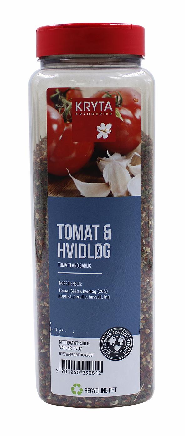 Krydderibl. tomat & hvidløg 400gr. dåse