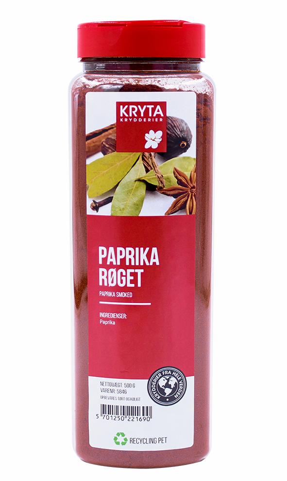 Paprika røget 450gr. dåse 