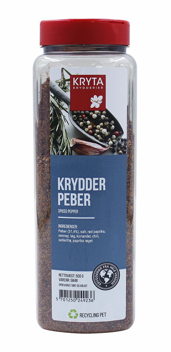 Krydderpeber 500gr. dåse