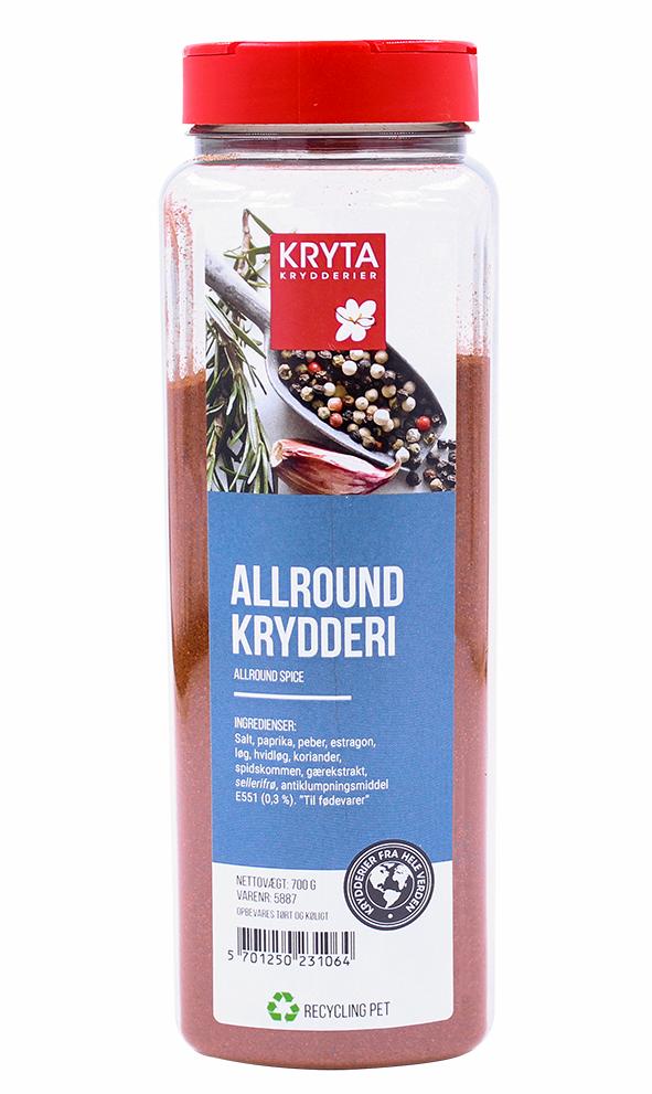 All Round krydderi 700 gr. dåse