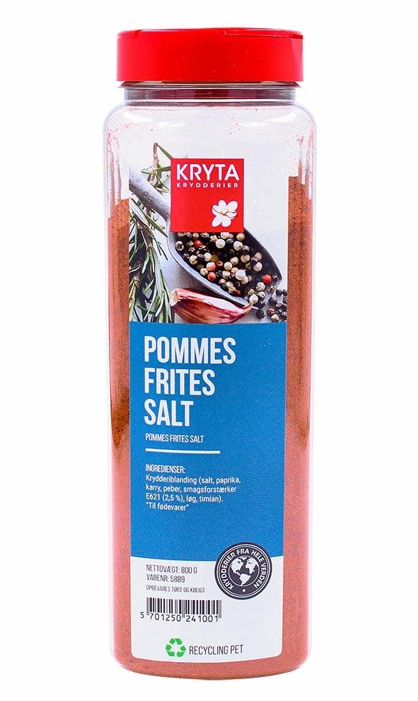 Pommes frites salt 800gr. dåse