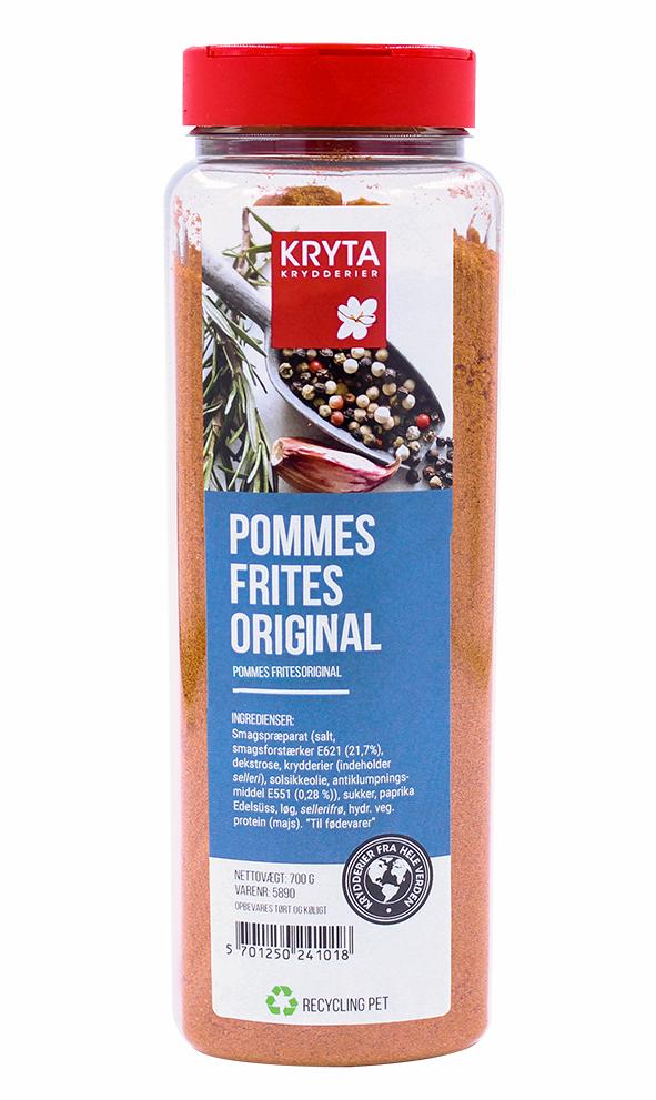 Pommes frites original kryd. 700gr. dåse