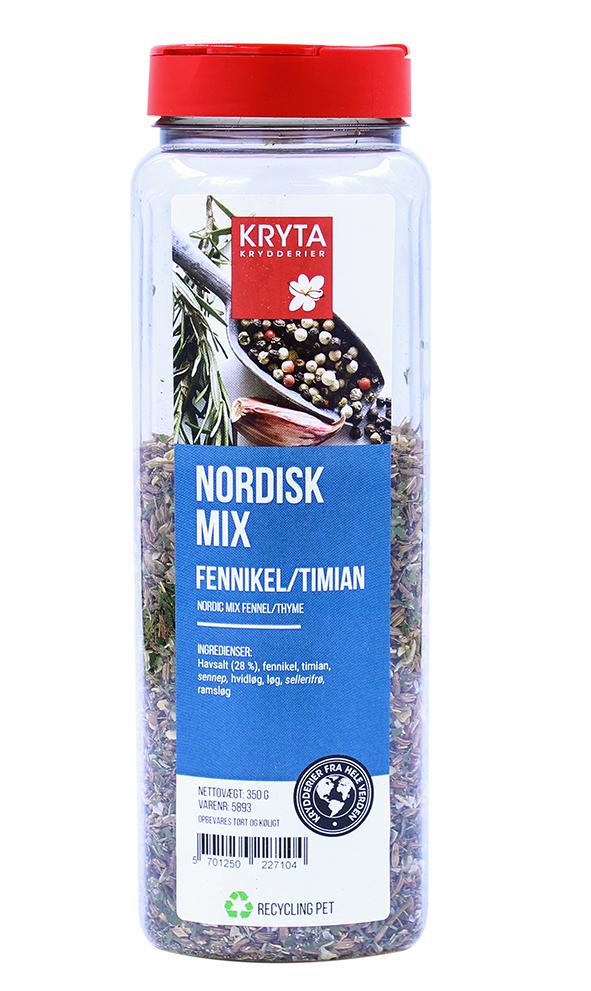 Nordisk fennikel & timian 350 gr. dåse